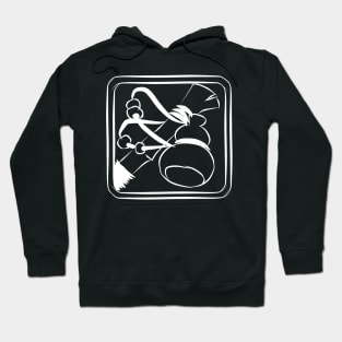 Monk Class Icon (White) Hoodie